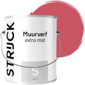 STRIJCK Muurverf Extramat - Framboos - 080R-6 - 2.5 liter