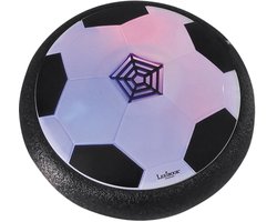 AeroFoot - Sliding football foam disc met lichteffecten, 2 goals, 1 ball en pump barrel included, oplaadbaar
