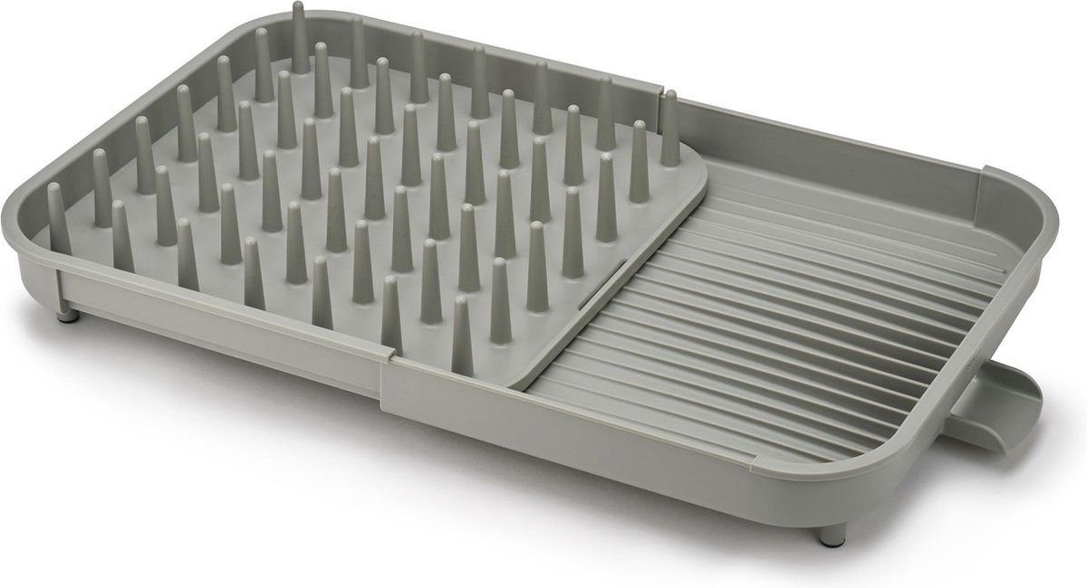 Goedkoopste Joseph Joseph Duo Opal - Afwasrek Uitschuifbaar - Glas - Grijs