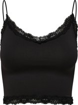 ONLY ONLVICKY LACE SEAMLESS CROPPED TOP NOOS Dames Ondergoed - Maat M/L