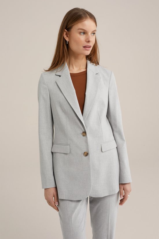 WE Fashion Dames regular fit blazer