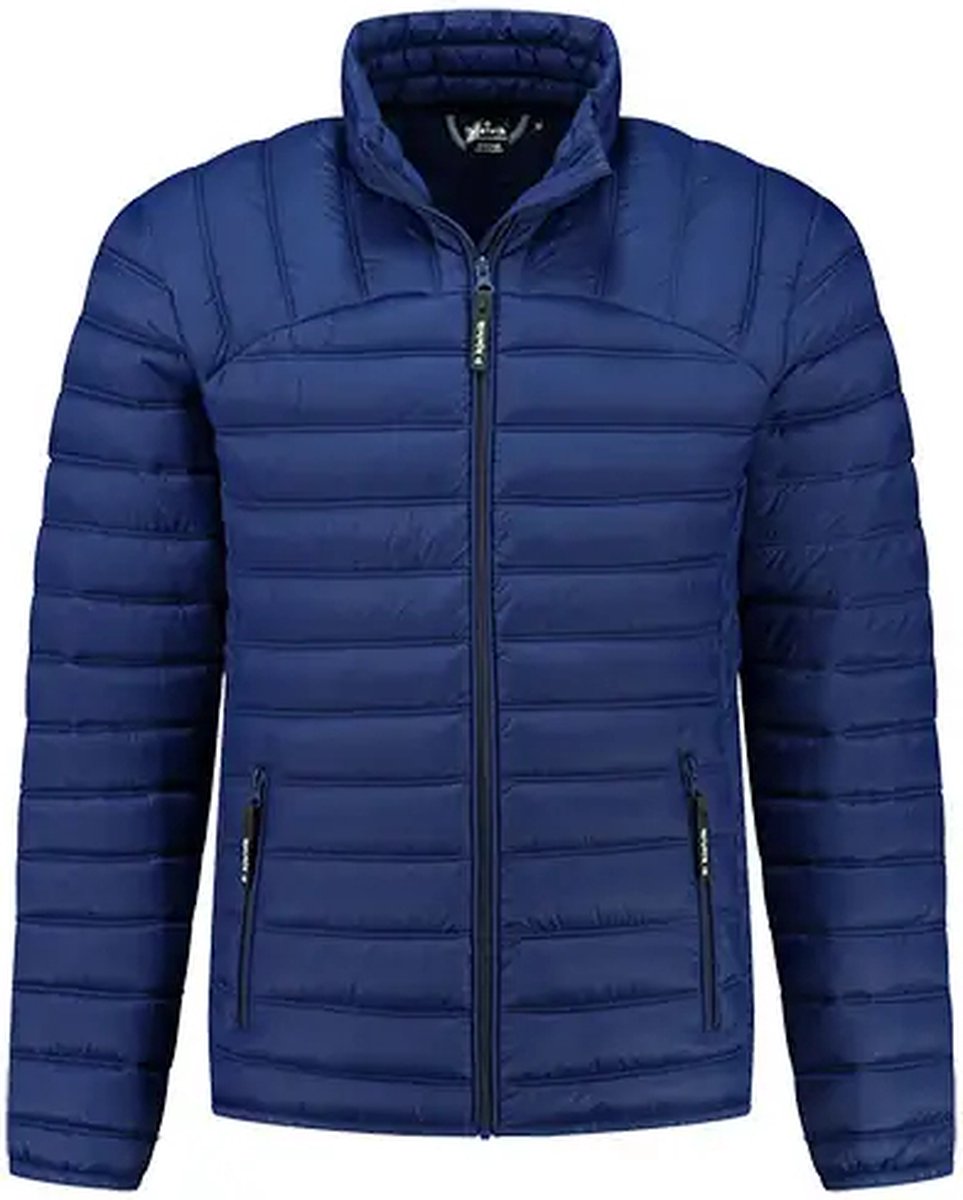Kjelvik Gewatteerde jas Donald Heren Blauw