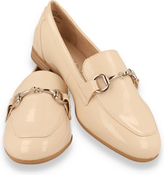 Marco Tozzi Dames Mocassin Powder Patent BEIGE 37