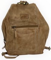 Bizzoo backpack with metal ring natural