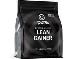Pure. Lean Gainer - Banaan - 1500g - mass gainer - eiwitten en koolhydraten - BCAA & protein