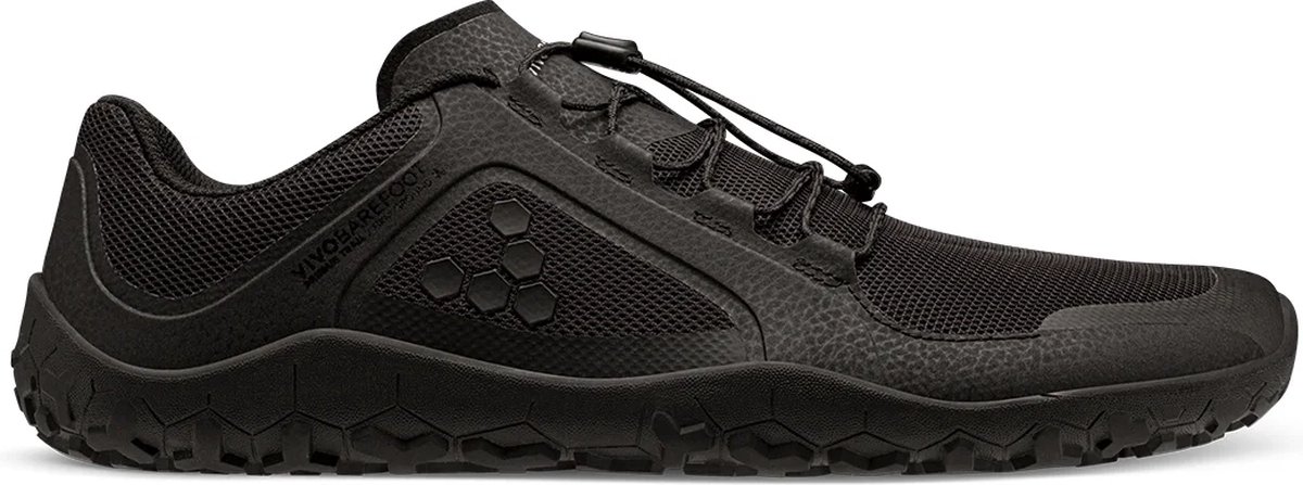 Vivobarefoot Primus Trail FG Black - Mannen Barefoot Schoenen - Maat 46