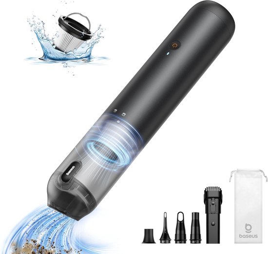 Vankarr Handstofzuiger accu 17000Pa handstofzuiger draadloze autostofzuiger sterke mini stofzuiger draagbare handstofzuiger USB auto stofzuiger zonder kabel Vankarr Handstofzuiger accu 17000Pa handstofzuiger draadloze autostofzuiger sterke mini stofzuiger draagbare handstofzuiger USB auto stofzuiger zonder kabel