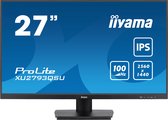 iiyama ProLite XU2793QSU-B6 - 27 Inch - IPS - QHD - USB-Hub