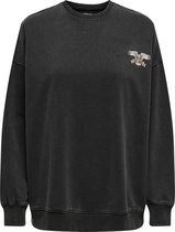 ONLY ONLLUCINDA L/S TAMED O-NECK BOX SWT Dames Trui - Maat S