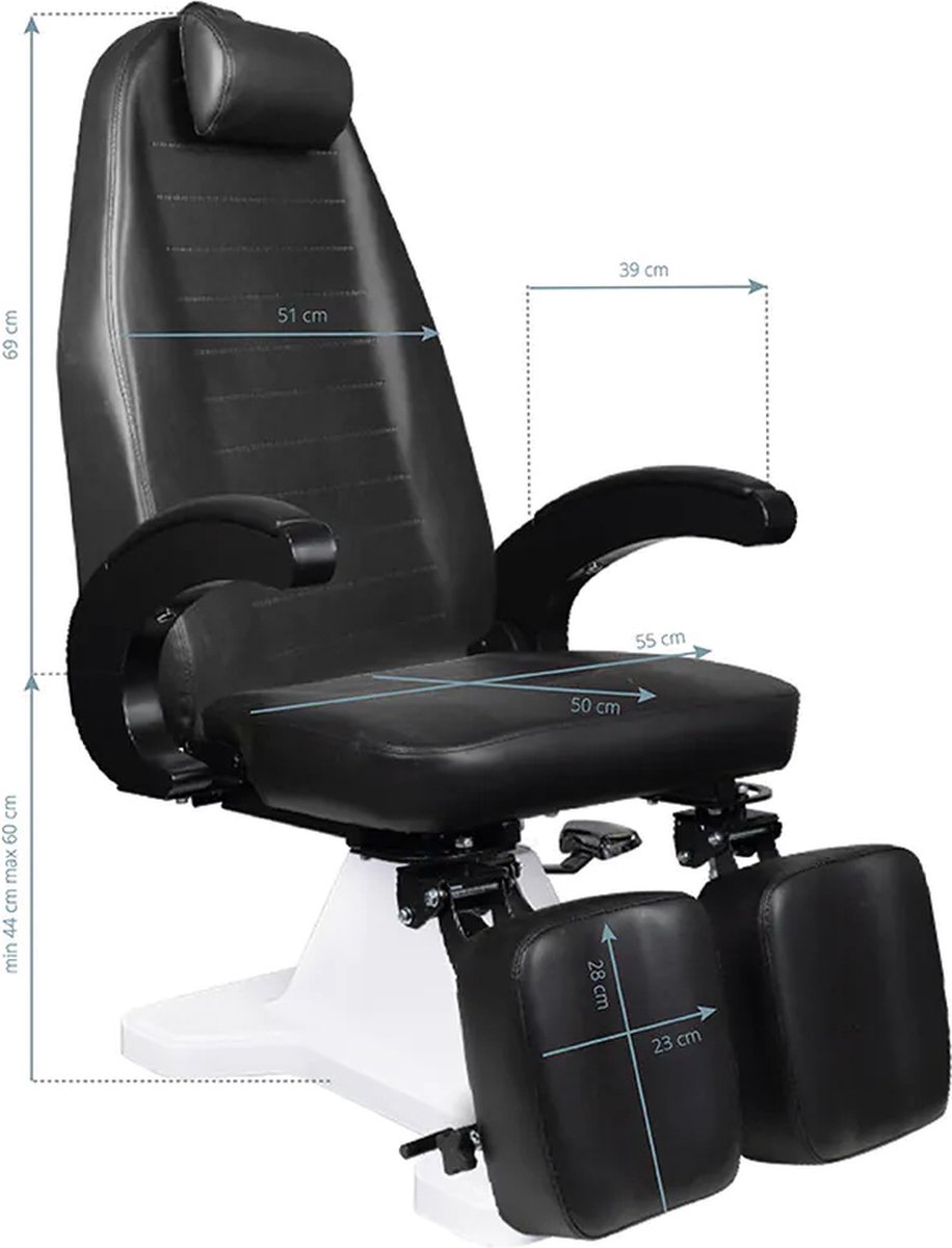 Goedkoopste Behandelstoel hydraulische - pedicure- podotherapie