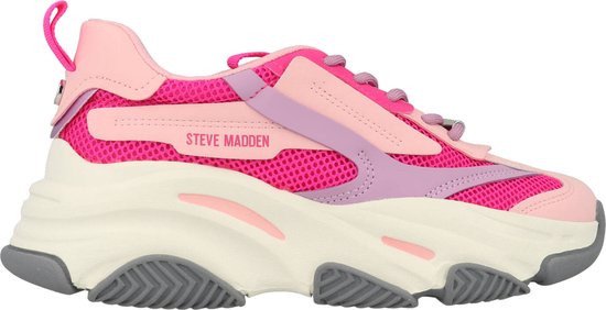 Steve Madden Possession Lage sneakers - Leren Sneaker - Dames - Paars - Maat 39