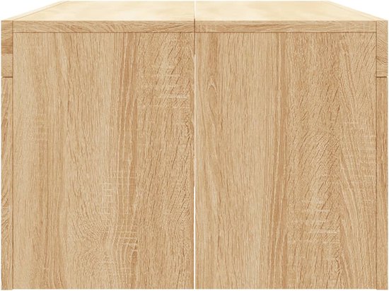 vidaXL Salontafel 102 x 50 x 36 cm, bois , chêne Sonoma gris