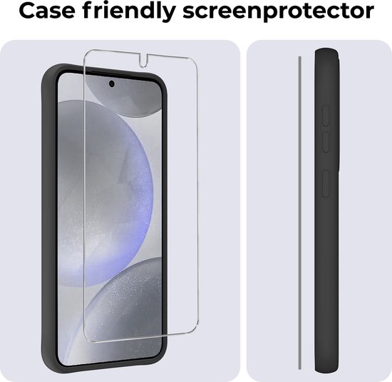 Protecteur d'écran adapté pour Samsung Galaxy S24 Protecteur d'écran en Glas Tempered Glass - Protecteur d'écran adapté pour Samsung Galaxy S24 Protecteur d'écran - 2 PACK