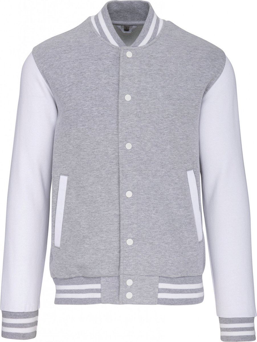 Kariban College jacket unisex K497 Oxford Grijs