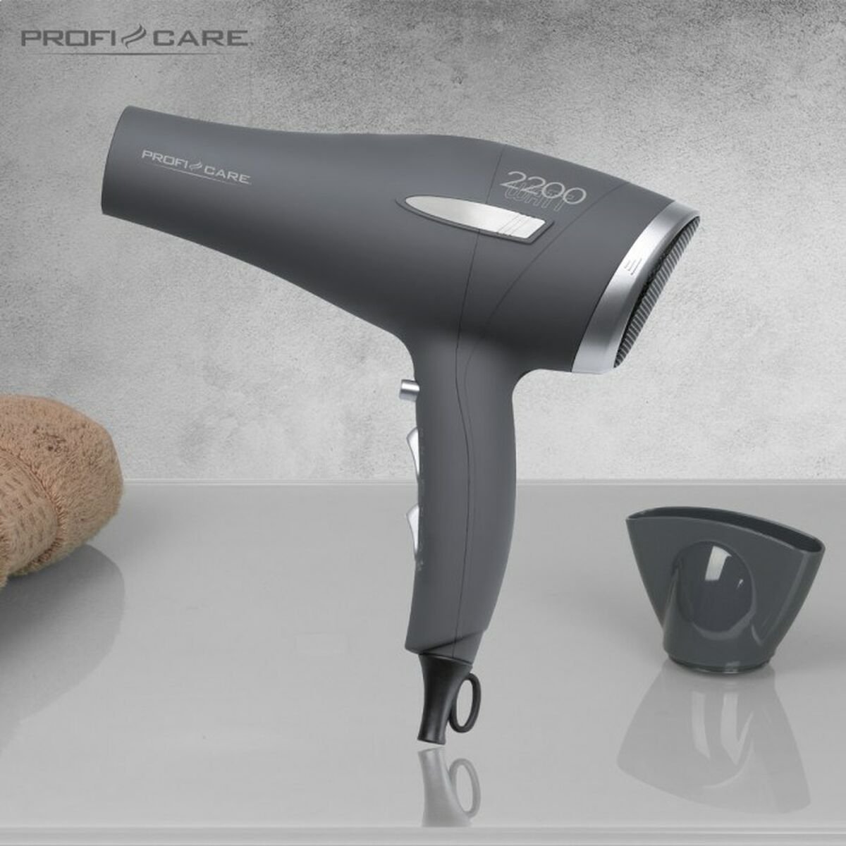 ProfiCare PC-HT3045 ProfiCare Föhn 2200W Antraciet