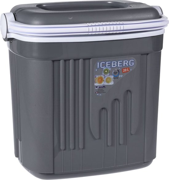 Home & Styling Koelbox Iceberg set van 2 - 8L + 32L - Donkergrijs van Home & Styling — afbeelding 2