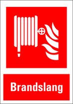 Panneau de tuyau d'incendie avec texte 148 x 210 mm