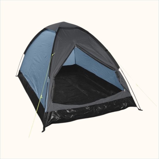 HIXA Tent - 1 Persoons - festivaltent - Blauw - Glow In The Dark - 200x120x100 cm - Polyester - HIXA