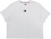 Tommy Hilfiger TJW Boxy Badge Tee Femme - Wit - Taille S