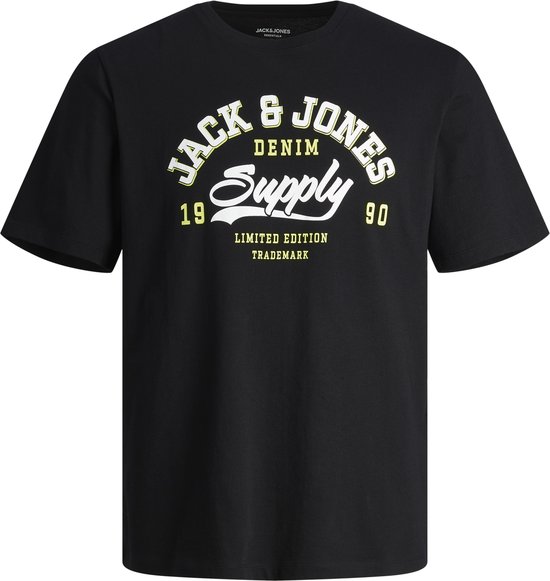 JACK&JONES JJELOGO TEE SS O-NECK 2 COL SS24 SN Heren T-shirt - Maat L