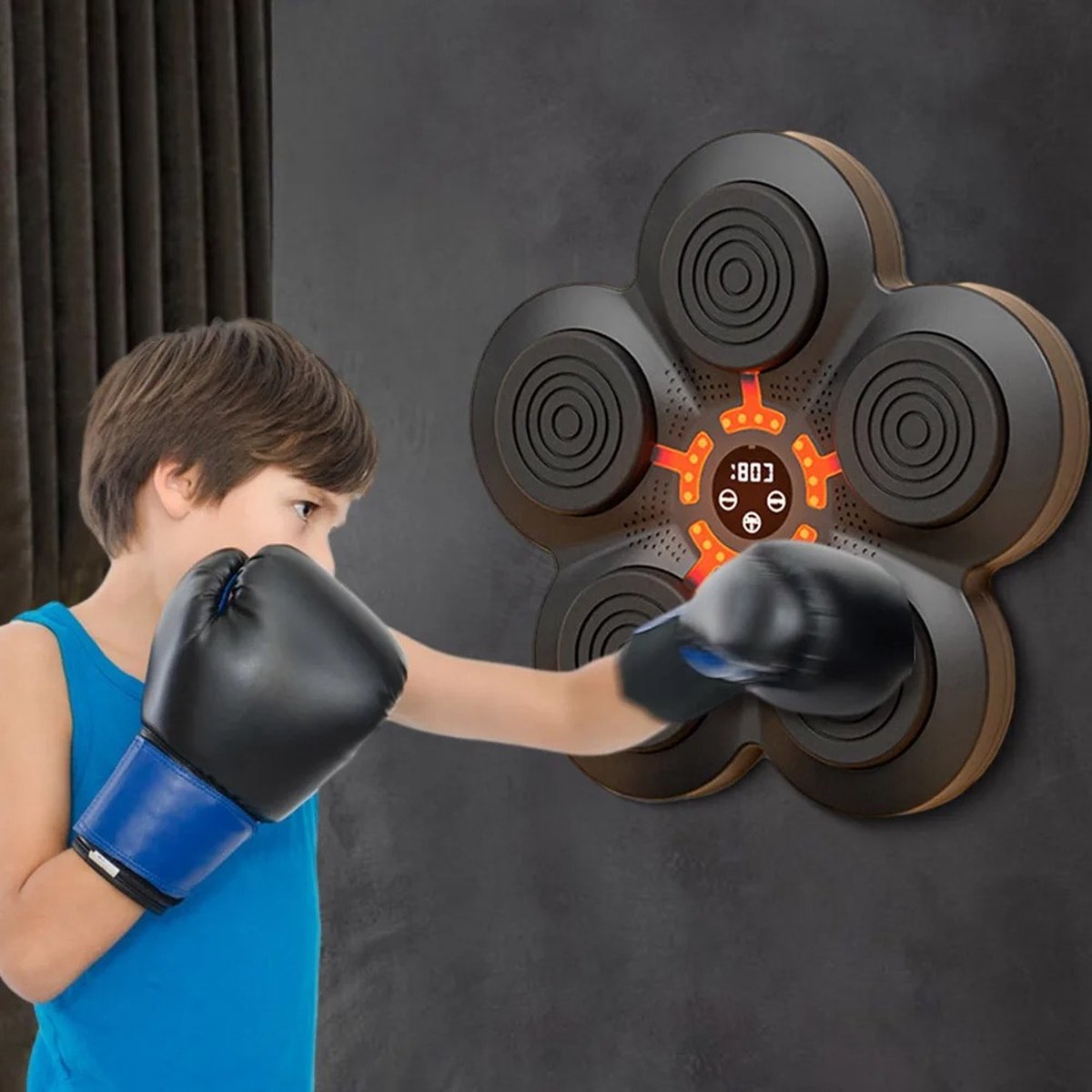 Fitness wordt een feestje met deze muzikale boksmachine van Action | Beau Monde Fitness wordt een feestje met deze muzikale boksmachine van Action | Beau Monde