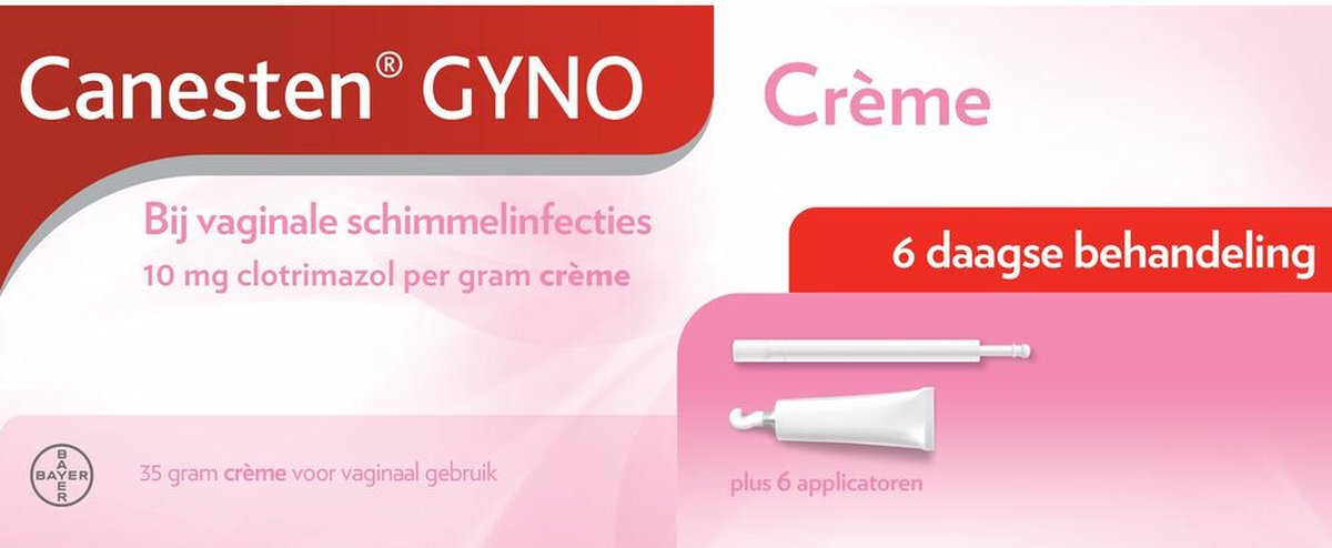 Goedkoopste Canesten Gyno Crème - 2 x 35 gr
