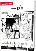 Uni-ball Pin Beginnerskoffer Manga Tekenen
