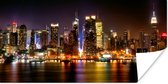 Poster New York - Manhattan - Skyline - 80x40 cm