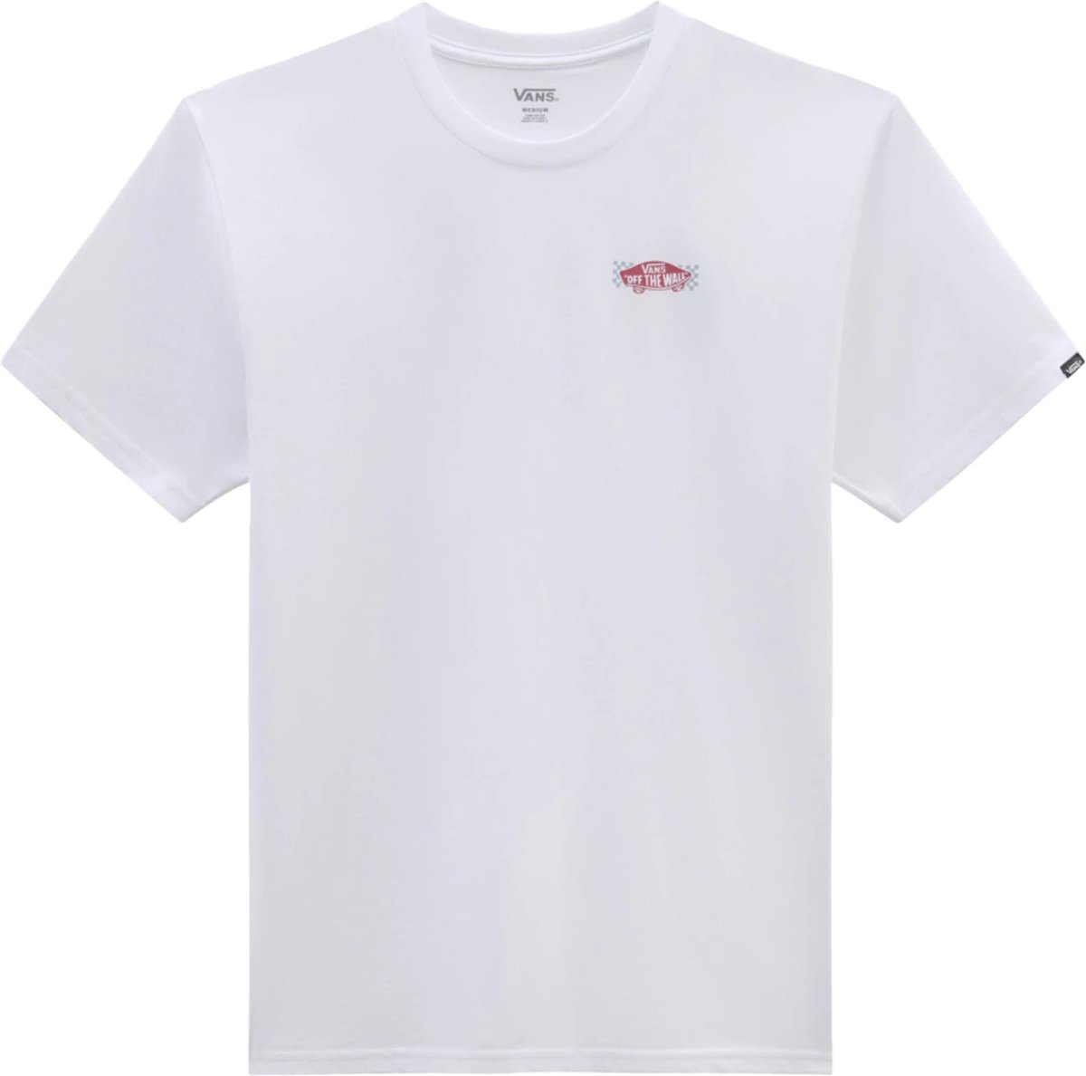 Vans wayrace t-shirt in de kleur . Wit