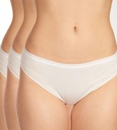 Uncover By Schiesser Ladies 3Pack Tai 173946 Wit- XXL