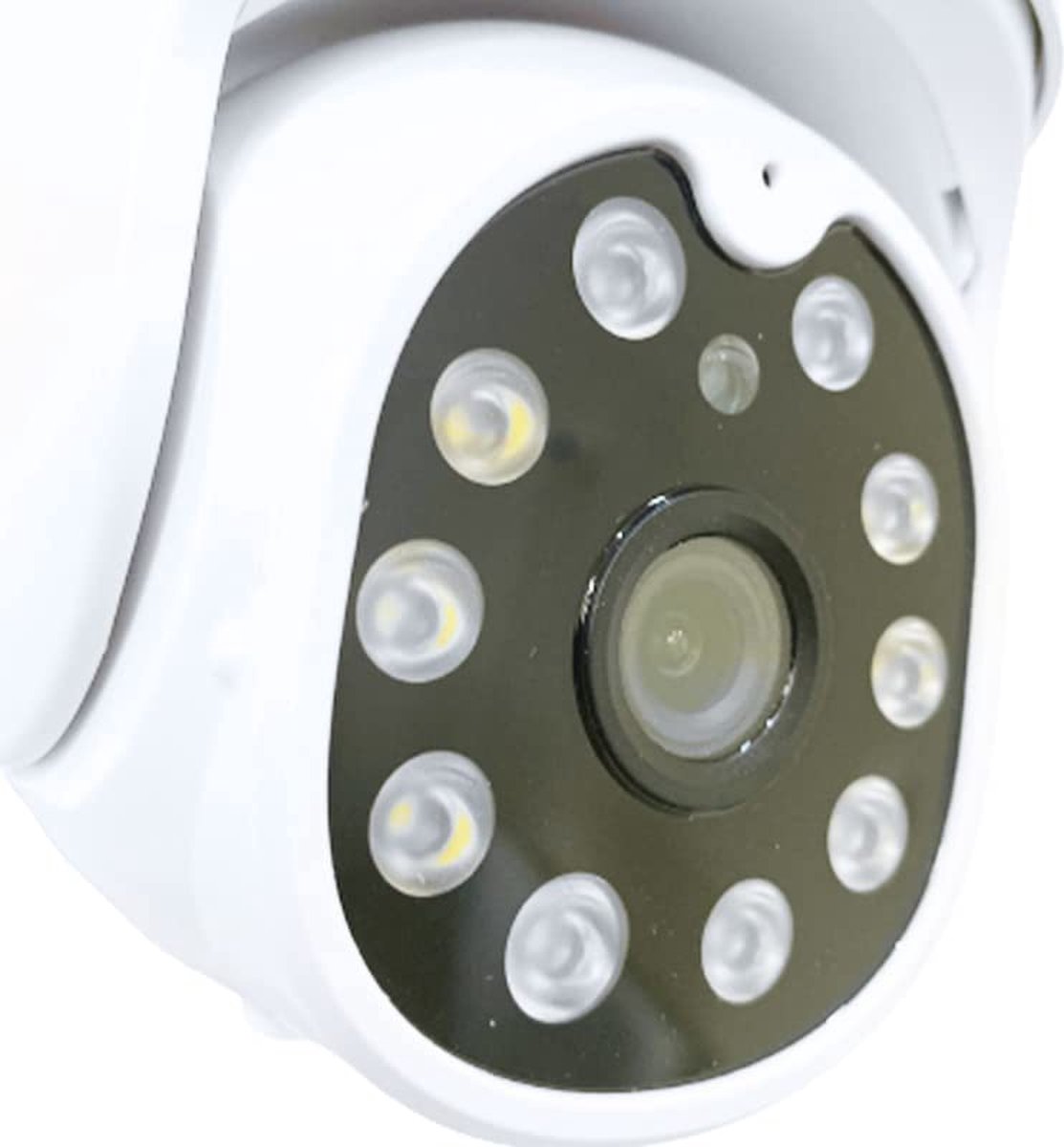 Beroli - Retoo Bewakingscamera voor binnen en buiten - Met automatische tracking - Nachtzichtcamera - Buitencamera - Wifi-draadloos - Nachtzicht - Waterdicht - Binnen.