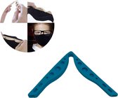 Silicone neusbrug - Anti condens blauw - Mondkapje - Geen condens bril - Anti condens bril