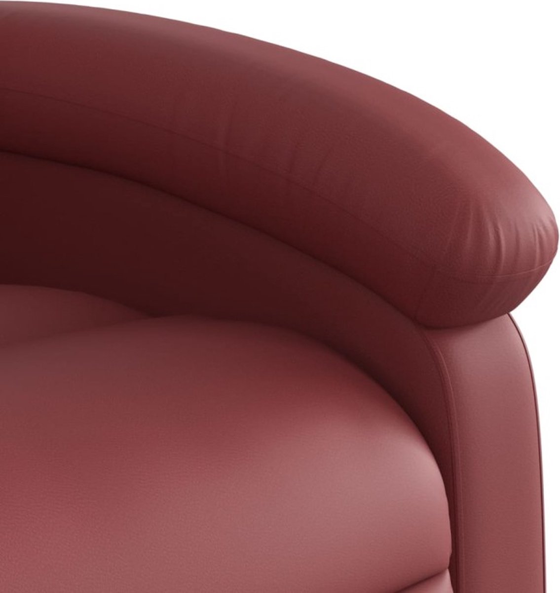 Afbeelding 2 van vidaXL Massagestoel Elektrisch Verstelbaar Wijnrood