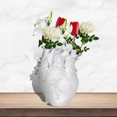 Hartvaas, vaashars decoratieve bloemenvaas, anatomische bloempot, ideaal voor het bewaren van gedroogde bloemen en verse bloemen, vaasdecoratie voor woonkamer, slaapkamer, bruiloft, feest