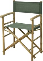 Relaxwonen - Chaise de réalisateur Bois - Vert - Bamboe - FSC