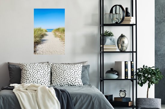 Affiche Plage - Chemin - Été - 40x60 cm