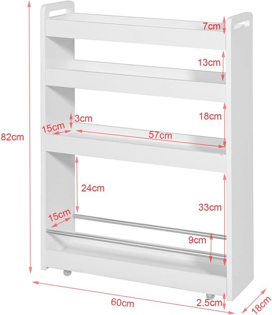 Keukenrek, Staand Rek Met 2 Metalen Manden, Bakkersrek Met Haken En Planken Magnetronrek Greige En Zwart Keukenrek, Staand Rek Met 2 Metalen Manden, Bakkersrek Met Haken En Planken Magnetronrek Greige En Zwart