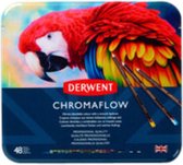 Crayons de couleur Chromaflow Derwent (48) | Obtenez une pièce de 48 | 2 pièces