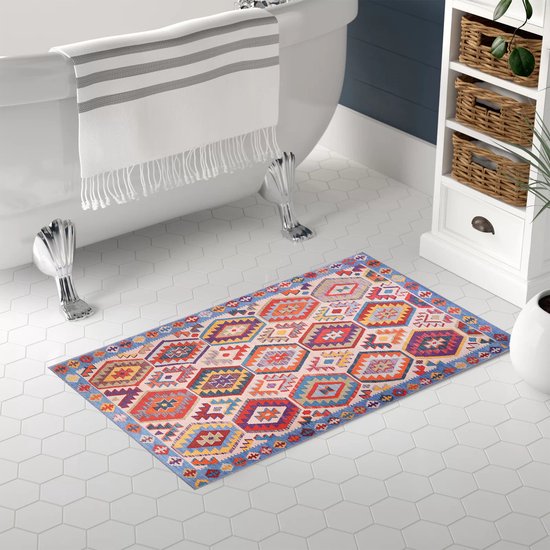 Isfahan Oosters Vloerkleed Nain - Laagpolig - Klassiek Vintage Tapijt - Rood / Multi Isfahan Oosters Vloerkleed Nain - Laagpolig - Klassiek Vintage Tapijt - Rood / Multi