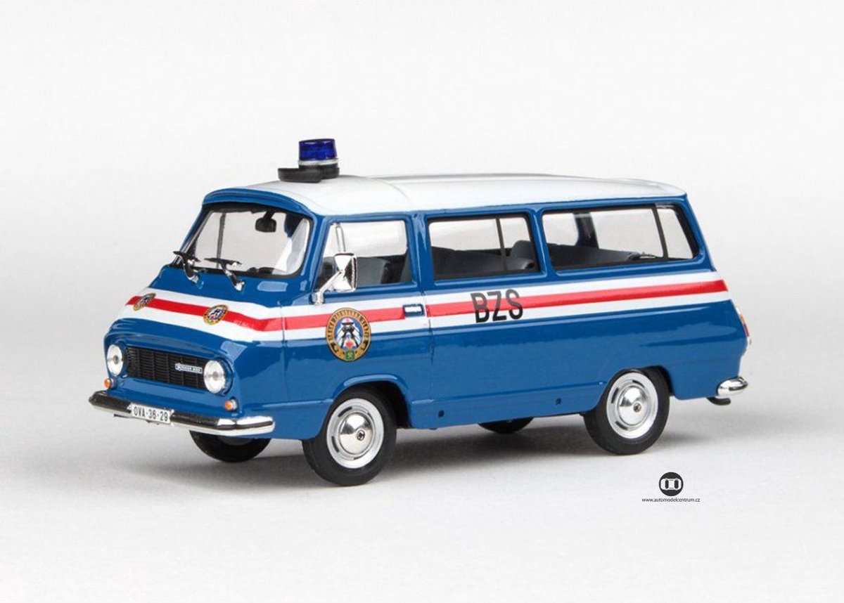 Skoda 1203 Minibus BZS Politie 1974