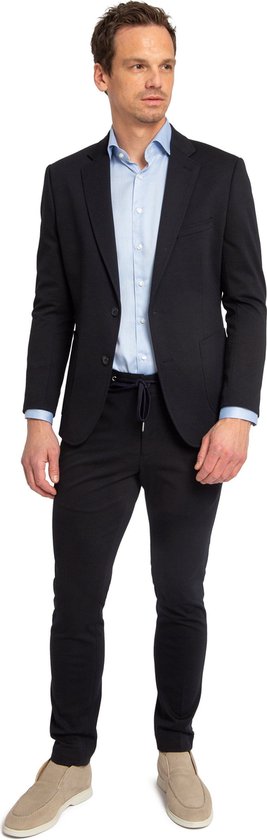 Suitable - Jersey Suit Navy - Heren - Maat 54 - Modern-fit