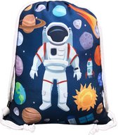 Sac de sport Astronaut - avec cordon de serrage robuste - Sac à dos idéal à utiliser comme sac de sport, sac de natation ou sac de sport.