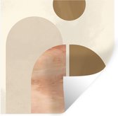 Stickers muraux - Film autocollant - Abstrait - Design - Rose - 30x30 cm - Film adhésif - Stickers muraux chambre d'enfant - Papier peint autocollant