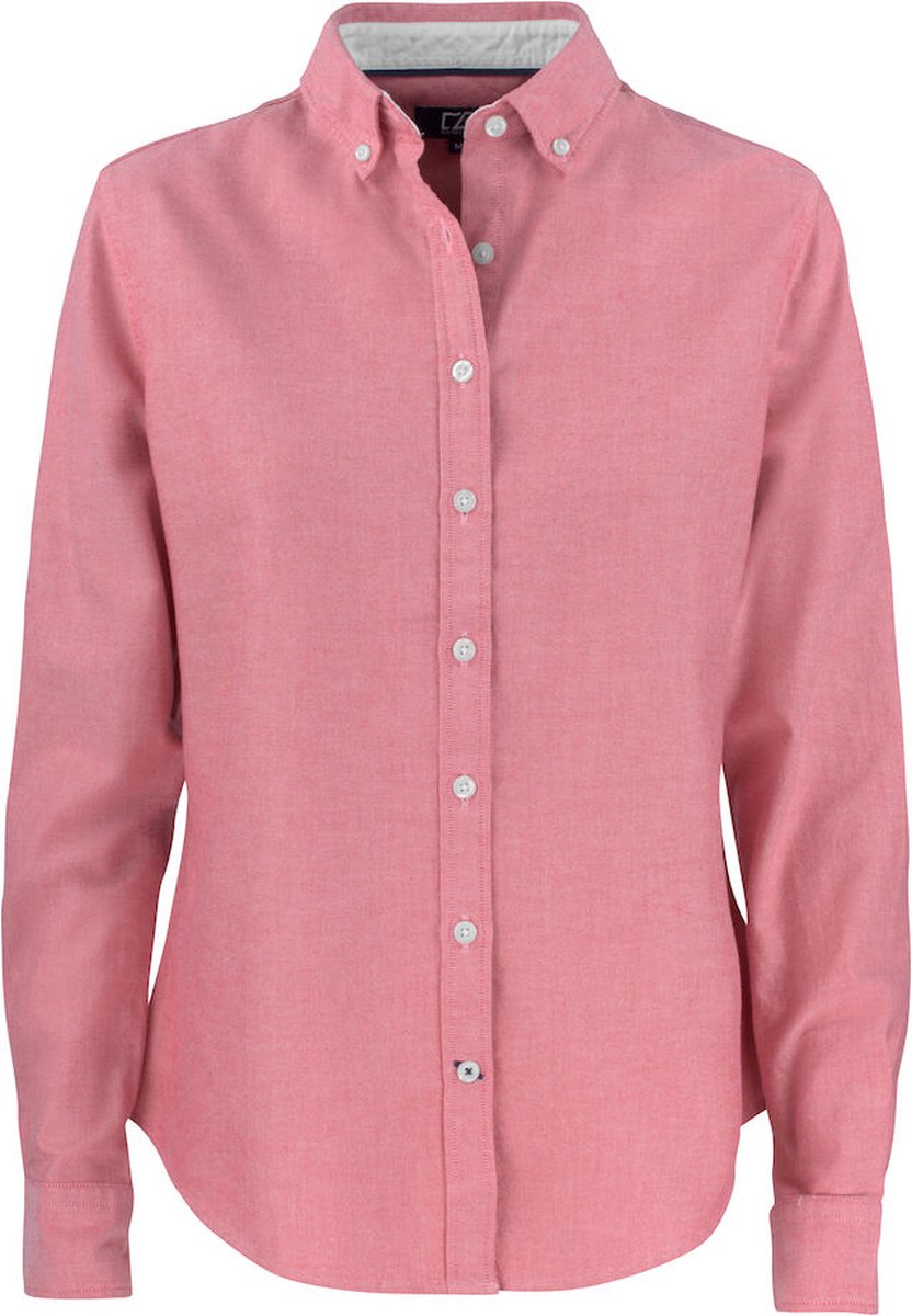 Cutter & Buck Belfair Oxford Shirt Dames 352401 - Rood - XXL
