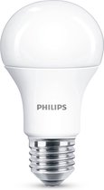 Philips LED E27 - 10W (75W) - Koel Wit Licht - Niet Dimbaar - 2 stuks