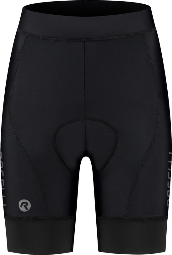 Rogelli Essential II Fietsbroek - Zonder Bretels - Dames - Zwart - Maat XL