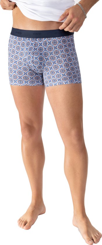 Mey Trunk Shorty Noble Ornaments Heren 37383 588 heavenly blue 8/XXL