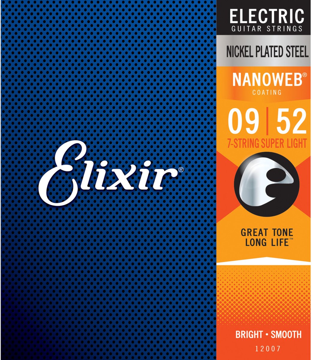 Elixir 12007 Nanoweb - Elektrische gitaarsnaren