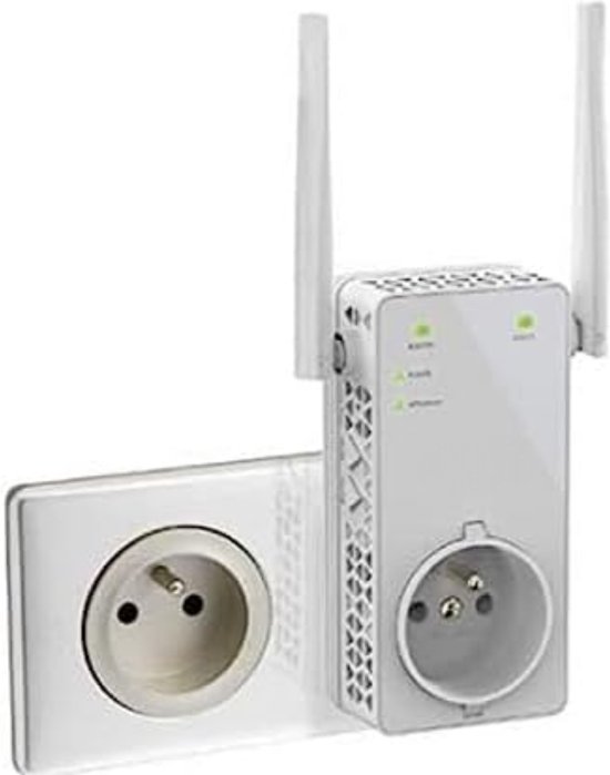 Velox Wifi versterker stopcontact - Wifi versterker draadloos - Wifi versterker voor buiten - Wit