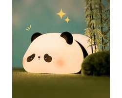 Product: Panda Nachtlamp - Babykamer Nachtlampjes - Nachtlampje - Baby Kamer - Led Dimmer - Speelgoed - Handige Bediening, van het merk 
